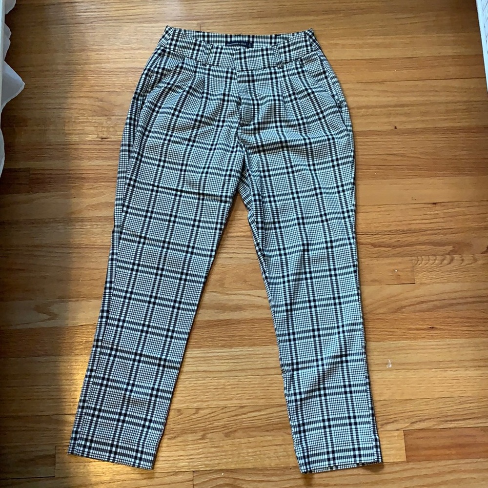 Abercrombie & Fitch Size Small Plaid Pants - Picture 1 of 3